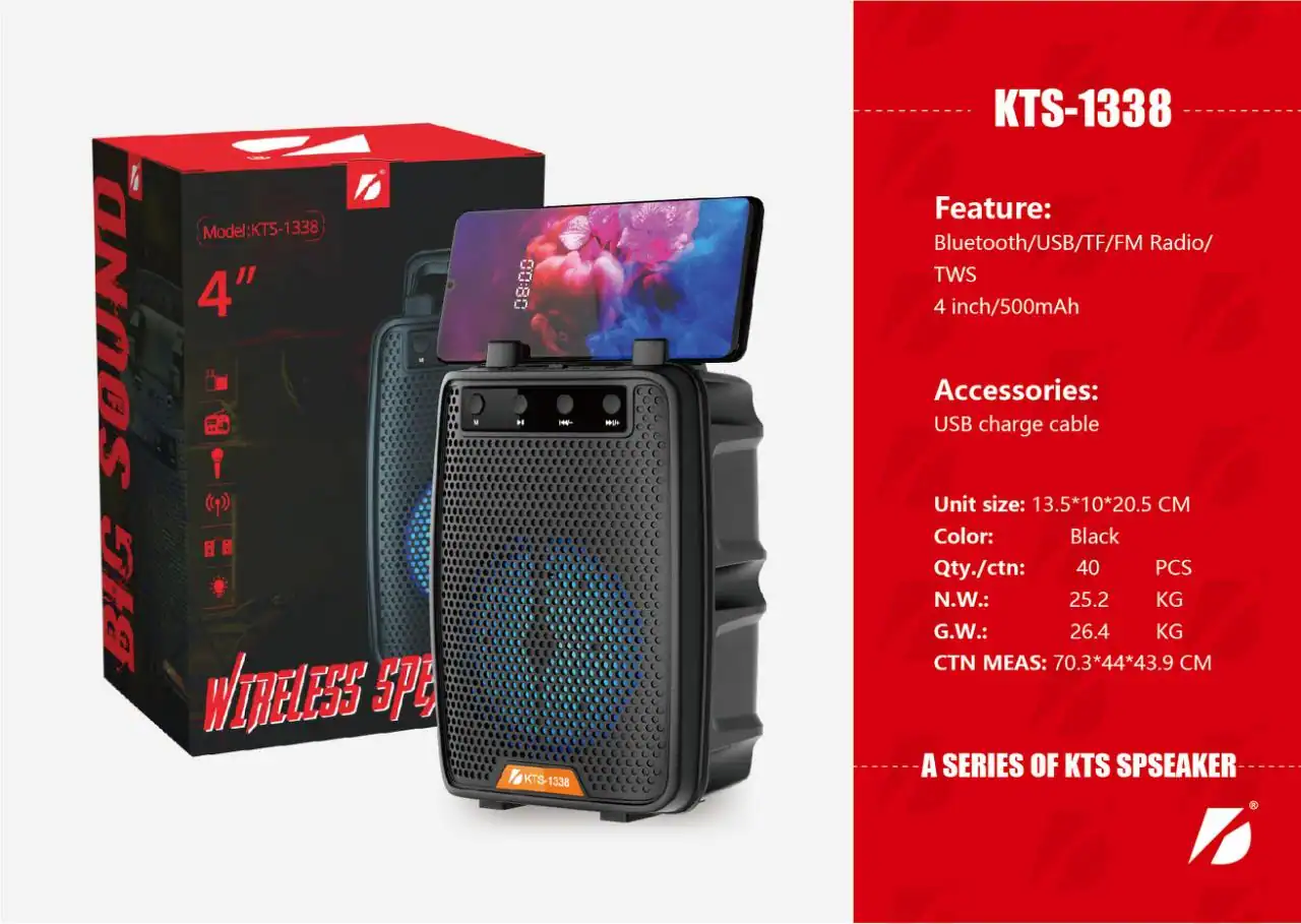 Caixa de Som KTS-1338